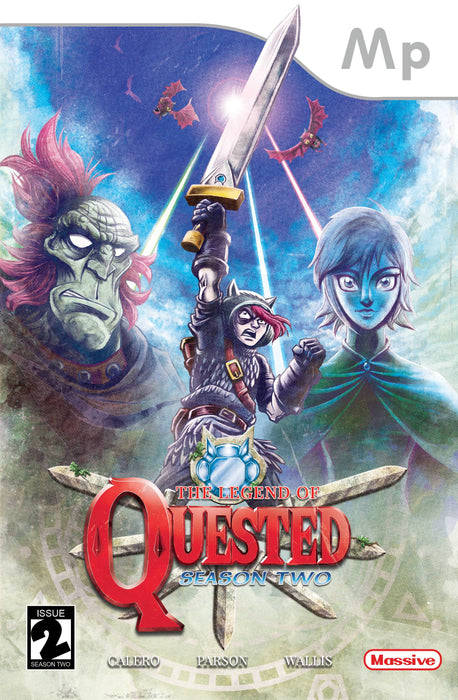QUESTED SEASON 2 #2 CVR C RICHARDSON VIDEO GAME HOMAGE