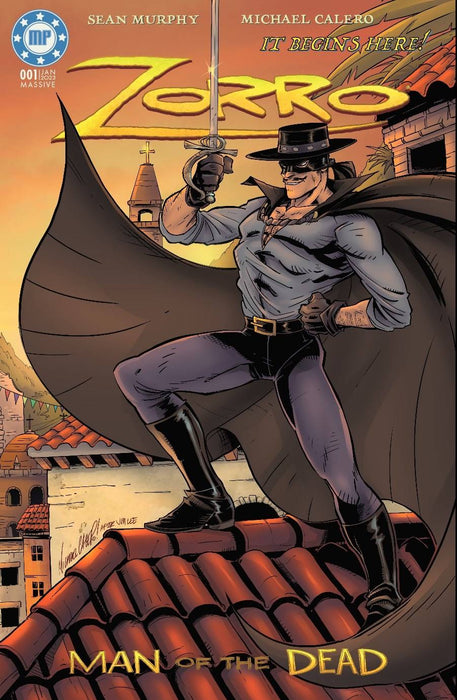 ZORRO MAN OF THE DEAD #1 (OF 4) CVR D CALERO HOMAGE