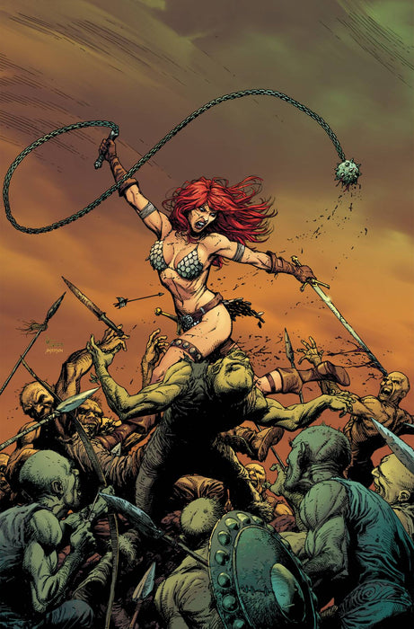 SAVAGE RED SONJA #3 CVR H 20 COPY INCV FRANK VIRGIN