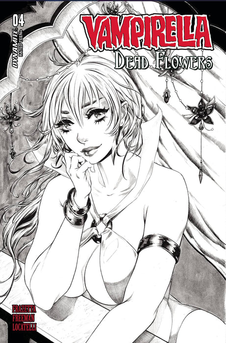 VAMPIRELLA DEAD FLOWERS #4 CVR F 10 COPY INCV TURNER LINE ART