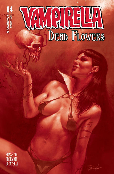 VAMPIRELLA DEAD FLOWERS #4 CVR M PARRILLO LTD VIRGIN