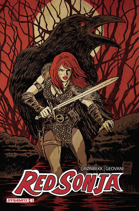 RED SONJA 2023 #7 CVR D FRANCAVILLA