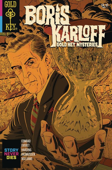 BORIS KARLOFFS GOLD KEY MYSTERIES #2 CVR B 5 COPY RASMUSSEN FOIL INCV