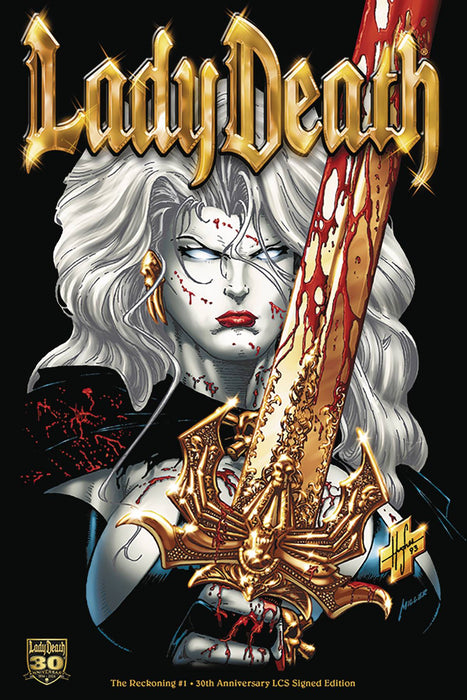 LADY DEATH THE RECKONING #1 30TH ANNIV LCS SGN ED