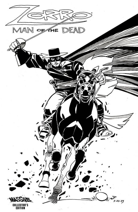 ZORRO MAN OF THE DEAD #2 (OF 4) CVR F SIMONSON BACKER UNLOCK