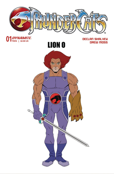 THUNDERCATS #1 CVR P 10 COPY INCV MOSS LION O DESIGN ORIGINAL