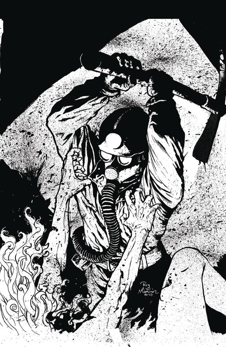 VALENTINE BLUFFS MASSACRE #1 CVR E LTD ED B&W VIRGIN ART