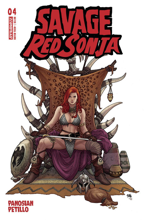 SAVAGE RED SONJA #4 CVR B CHO