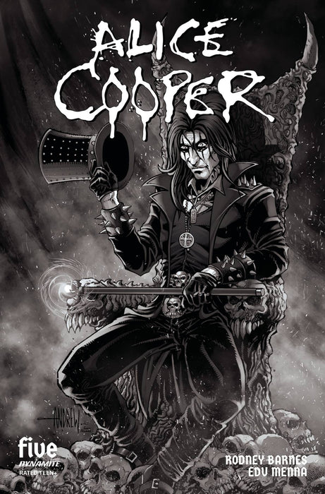 ALICE COOPER #5 CVR D 10 COPY INCV MANGUM LINE ART