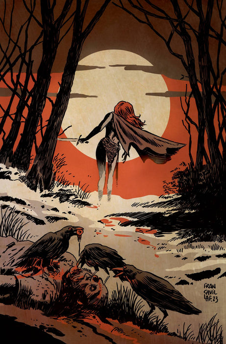 RED SONJA 2023 #8 CVR J 15 COPY INCV FRANCAVILLA VIRGIN