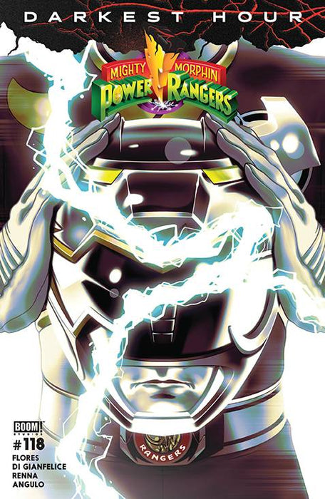 MIGHTY MORPHIN POWER RANGERS #118 CVR C HELMET VAR MONTES