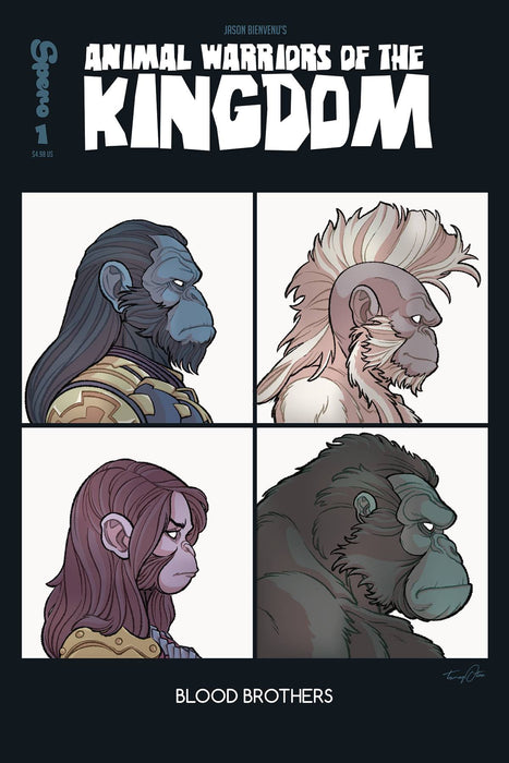 ANIMAL WARRIORS OF THE KINGDOM #1 (OF 5) CVR B BLOOD BROTHERS