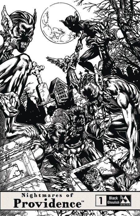 NIGHTMARES OF PROVIDENCE #1 BLACK GHOULISH