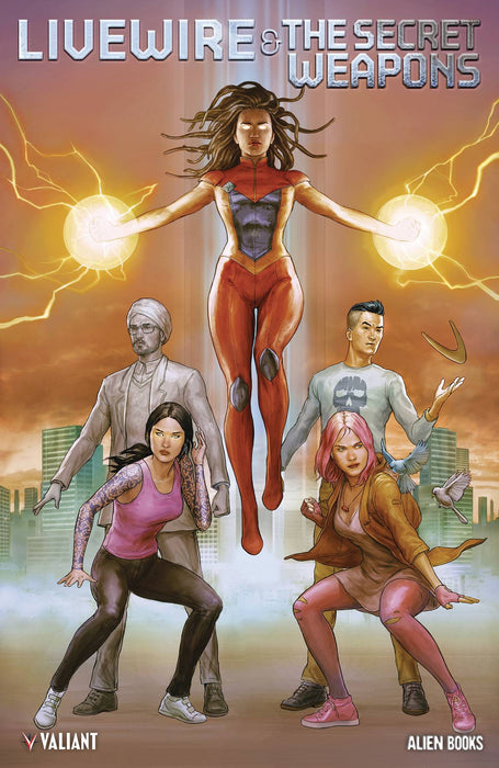 LIVEWIRE & THE SECRET WEAPONS ONE SHOT CVR A ALESSIO