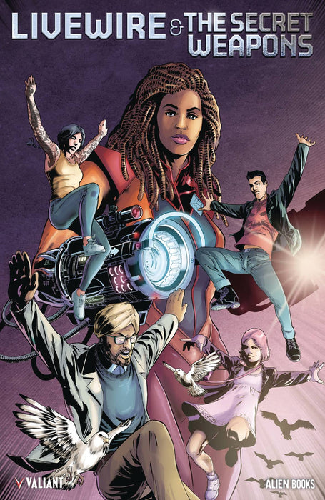 LIVEWIRE & THE SECRET WEAPONS ONE SHOT CVR B SEPULVEDA