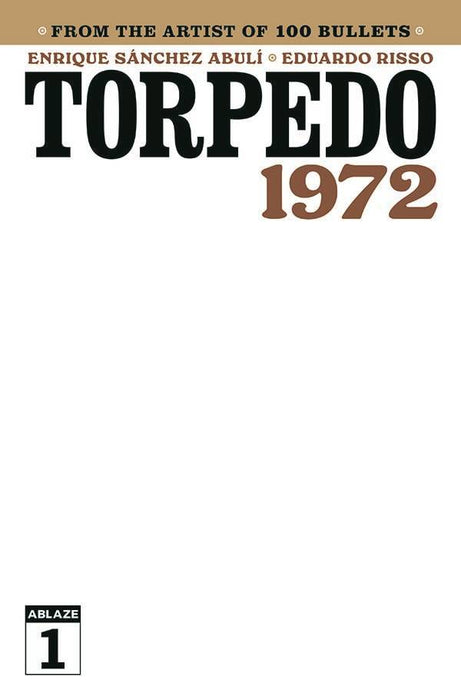 TORPEDO 1972 #1 CVR D BLANK