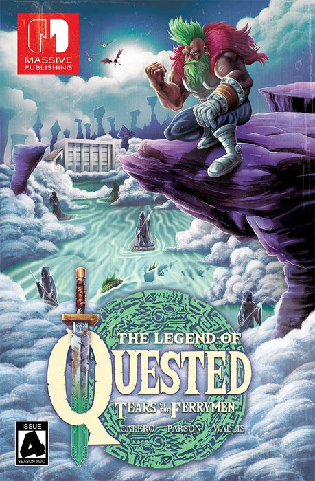 QUESTED SEASON 2 #4 CVR C RICHARDSON VIDEO GAME HOMAGE