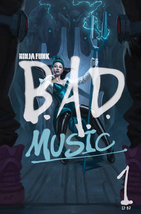 NINJA FUNK BAD MUSIC #1 (OF 4) CVR E 25 COPY INCV BARTLING