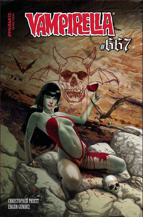 VAMPIRELLA #667 CVR F 7 COPY INCV GUNDUZ ORIGINAL