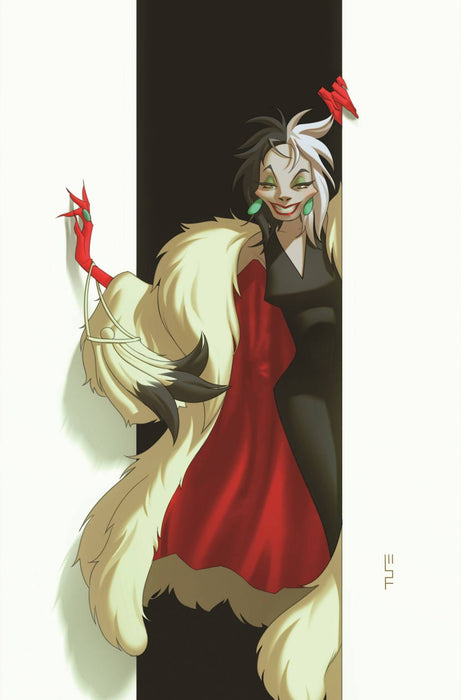 DISNEY VILLAINS CRUELLA DE VIL #4 CVR H 15 COPY INCV FORBES VIRGIN
