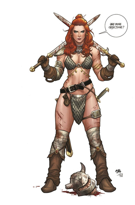 SAVAGE RED SONJA #5 CVR K CHO LTD VIRGIN