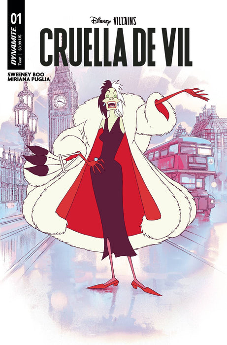 DISNEY VILLAINS CRUELLA DE VIL #1 CVR N 15 COPY FOC INCV MIDDLETON TINT
