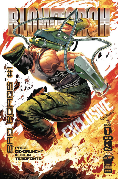 BLOWTORCH BAD ROADS #1 EXC TYLER KIRKHAM COLLECTORS CVR