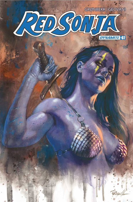 RED SONJA 2023 #7 CVR M FOC PARRILLO ULTRAVIOLET