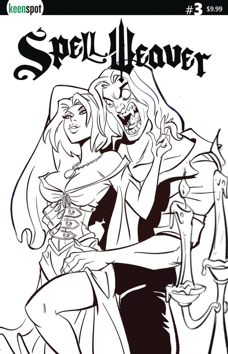 SPELLWEAVER #3 CVR C AHMAD COLORING BOOK VAR