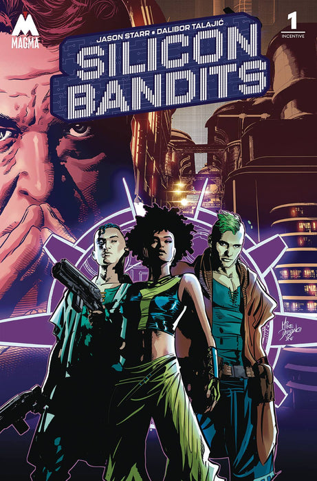 SILICON BANDITS #1 CVR C INC 1:5 MIKE DEODATO CARDSTOCK VAR