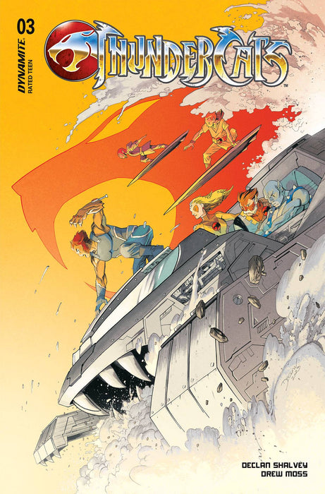 THUNDERCATS #3 CVR R 25 COPY INCV SHALVEY FOIL