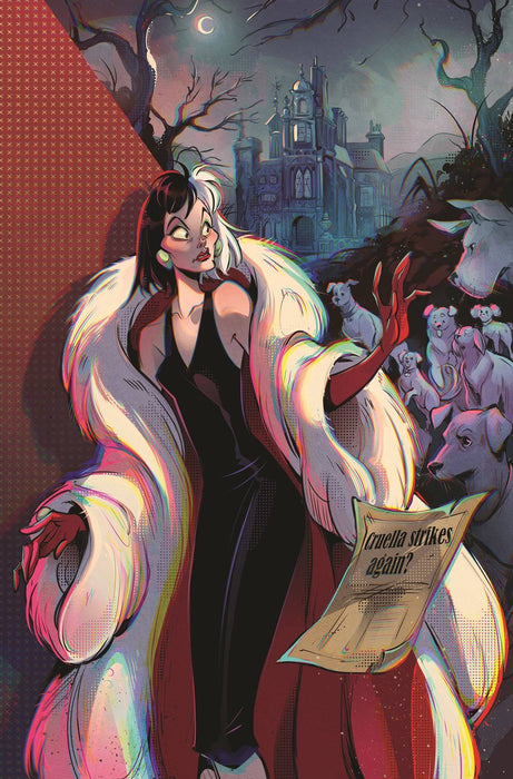 DISNEY VILLAINS CRUELLA DE VIL #5 CVR F 10 COPY INCV LUSKY VIRGIN