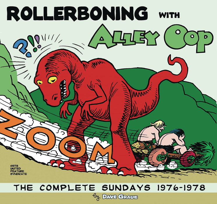 ROLLERBONING WITH ALLEY OOP TP COMPLETE SUNDAYS 1976-1978