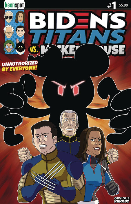 BIDENS TITANS VS MICKEY MOUSE (UNAUTH) #1 CVR A MICKEY UNLEASHED