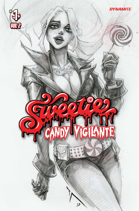 SWEETIE CANDY VIGILANTE VOL 2 #1 CVR N 7 COPY FOC INCV TAO PENCILS TRADE DRESS