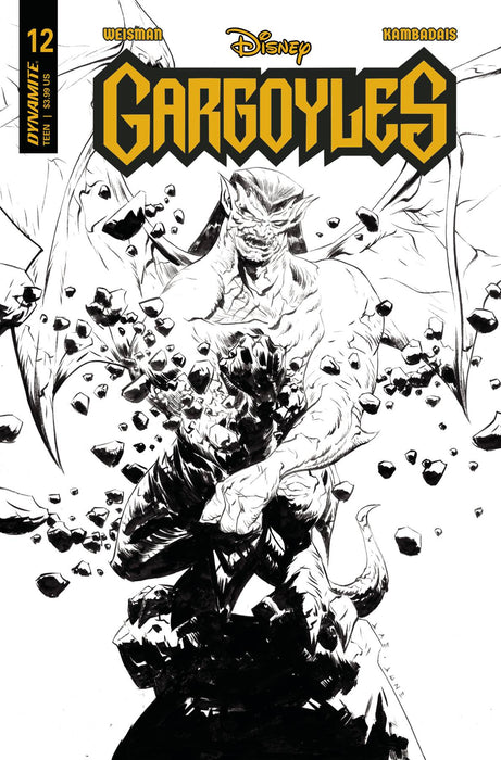 GARGOYLES #12 CVR R 7 COPY FOC INCV LEE LINE ART