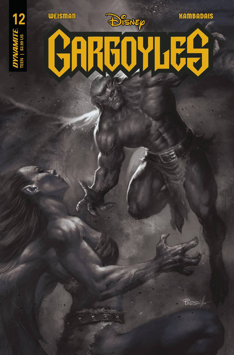 GARGOYLES #12 CVR S 10 COPY FOC INCV PARRILLO B&W
