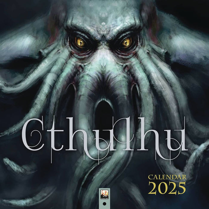 CTHULHU ART 2025 WALL CALENDAR