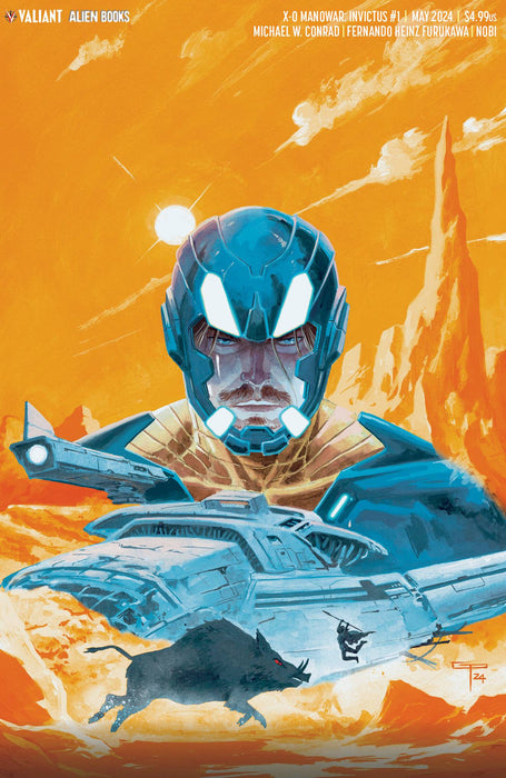 X-O MANOWAR INVICTUS #1 (OF 4) CVR C PERALTA VIRGIN