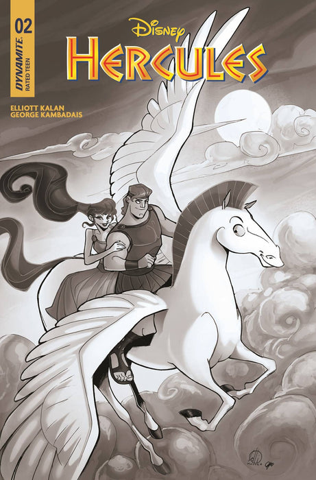 HERCULES #2 CVR M 25 COPY INCV LOLLI B&W