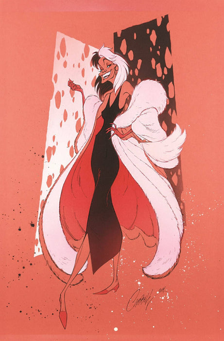 DISNEY VILLAINS CRUELLA DE VIL #2 CVR K 10 COPY FOC INCV CAMPBELL VIRGIN