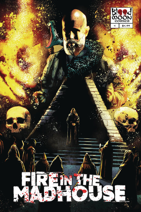 FIRE IN THE MADHOUSE #4 (OF 4) CVR A HERNAN GONZALEZ