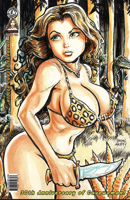 CAVEWOMAN KILLER CURVES SUPREME CVR A  DEVON MASSEY