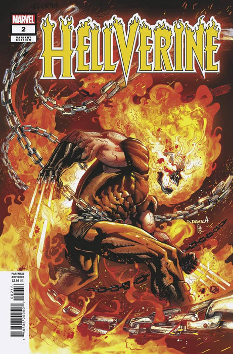 HELLVERINE #2 1:25 SERGIO DAVILA VARIANT