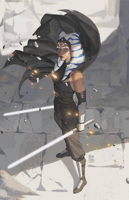 STAR WARS: AHSOKA #1 1:100 AKA VIRGIN VARIANT