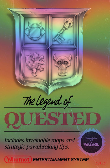 QUESTED #1 VIDEO GAME HOMAGE FOIL VAR LMT 200
