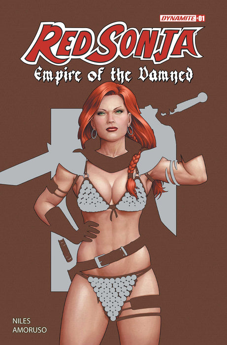 RED SONJA EMPIRE DAMNED #1 CVR S 5 COPY INCV CHRISTOPHER FOIL