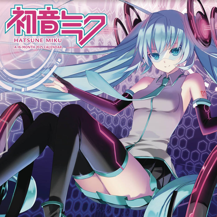 HATSUNE MIKU 16 MONTH 2025 WALL CALENDAR
