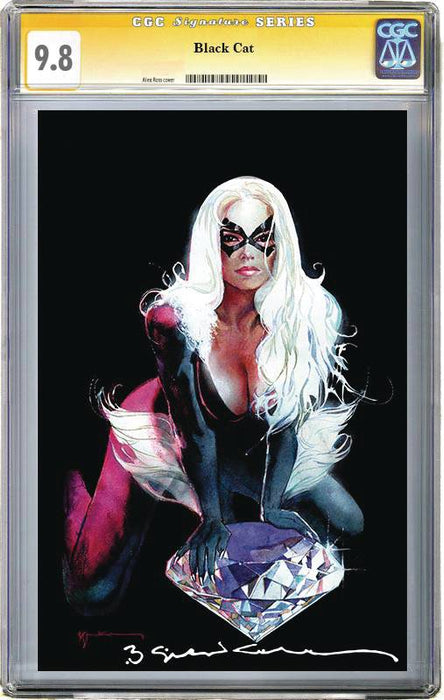 BLACK CAT #2 SIENKIEWICZ SGN VAR CGC GRADED ED