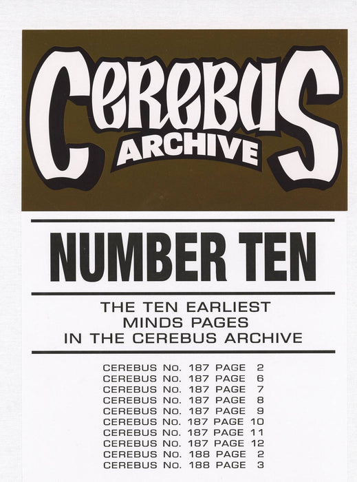 CEREBUS ARCHIVE VOL 10